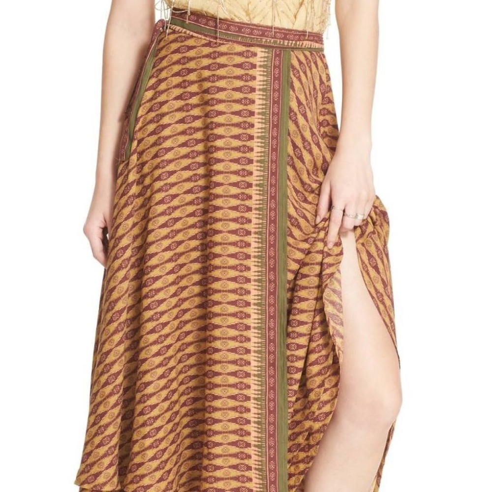 Free People Women's Good For You Wrap Skirt